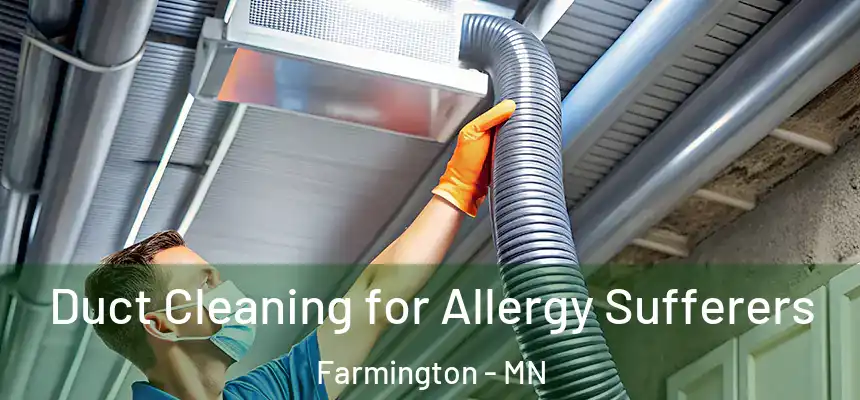 Duct Cleaning for Allergy Sufferers Farmington - MN